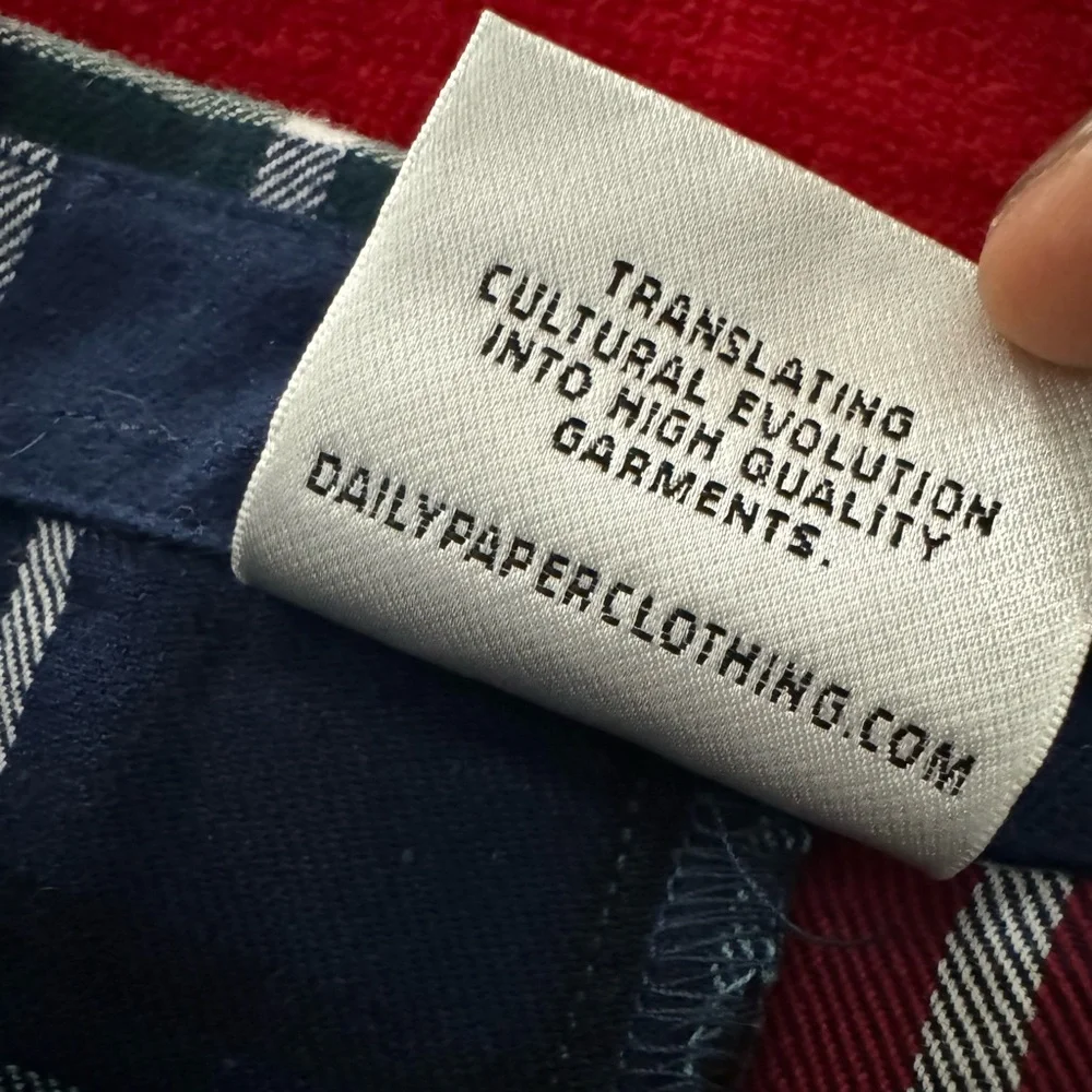 Daily Paper Hocheck Multi Colored Flannel Shirt Large - Picture 6 of 6